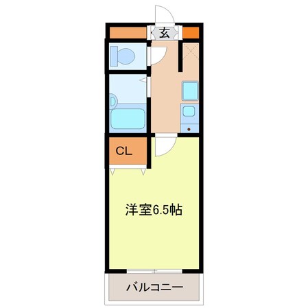 ルポ小郡駅前の物件間取画像